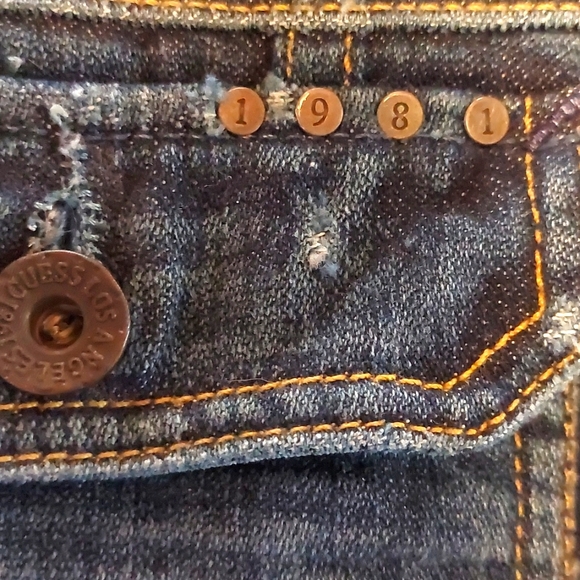 SALE! GUESS Los Angeles vintage denim vest - Picture 11 of 12